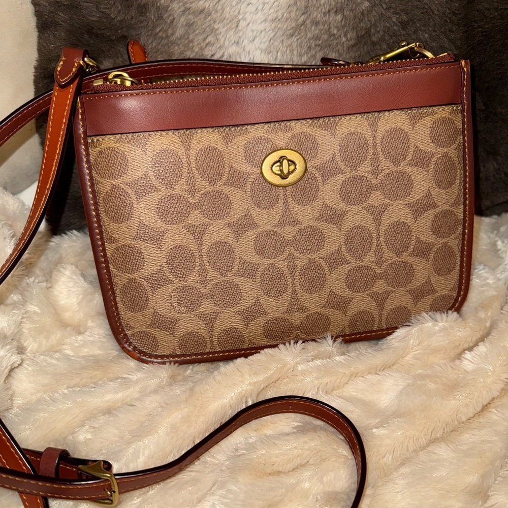 Coach Slim Turnlock Crossbody